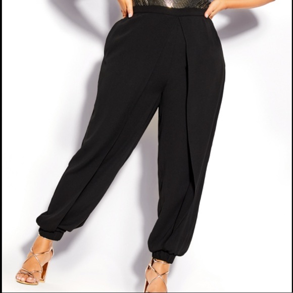 City chic Sateen Jogger Pants - Picture 2 of 2